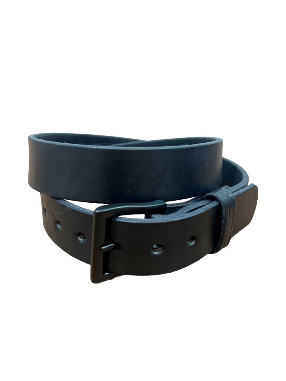 Hanks Belts Black Leather Size 42